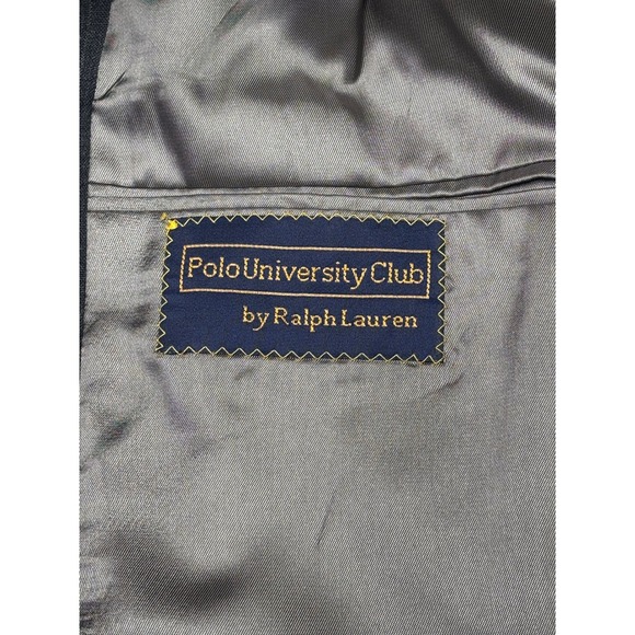 Polo University Club Ralph Lauren Suit Mens 43S Long Wool Blazer Pants Set USA - Picture 8 of 16